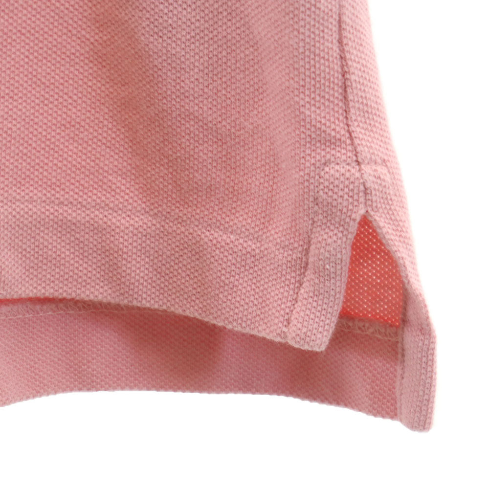 ラルフローレン 半袖 ポロシャツ M ピンク RALPH LAUREN 鹿の子地 レディース