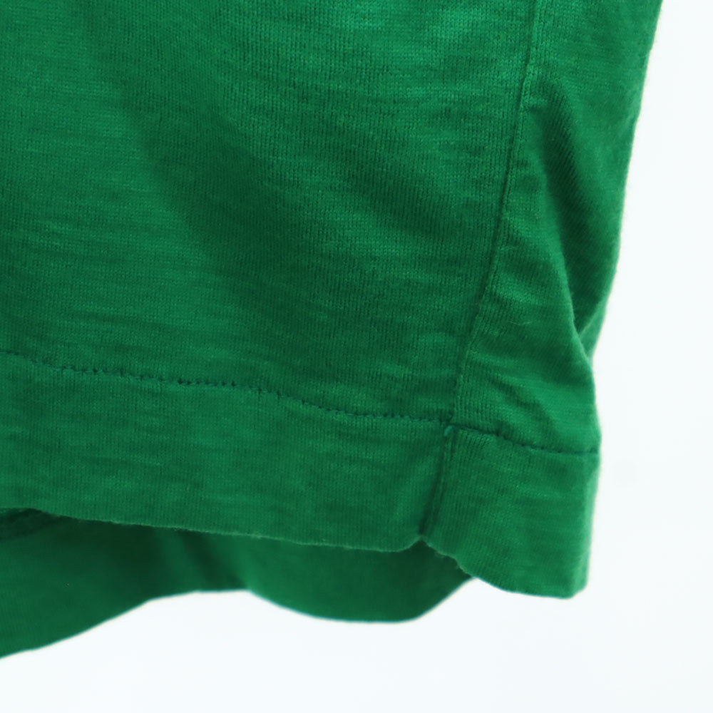 トリココムデギャルソン 日本製 ウール 長袖 ニット オープンカラーシャツ グリーン系 tricot COMME des GARCONS レディース