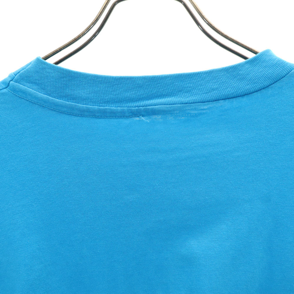 VINTAGE ヴィンテージ 80s プリント 半袖 Tシャツ ブルー メンズ