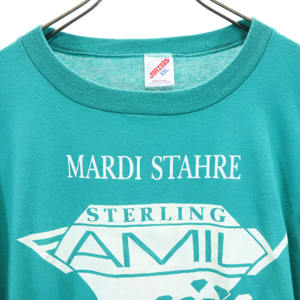 JERZEES ジャージーズ 90s USA製 オールド 半袖 Tシャツ XXL グリーン ビッグサイズ メンズ