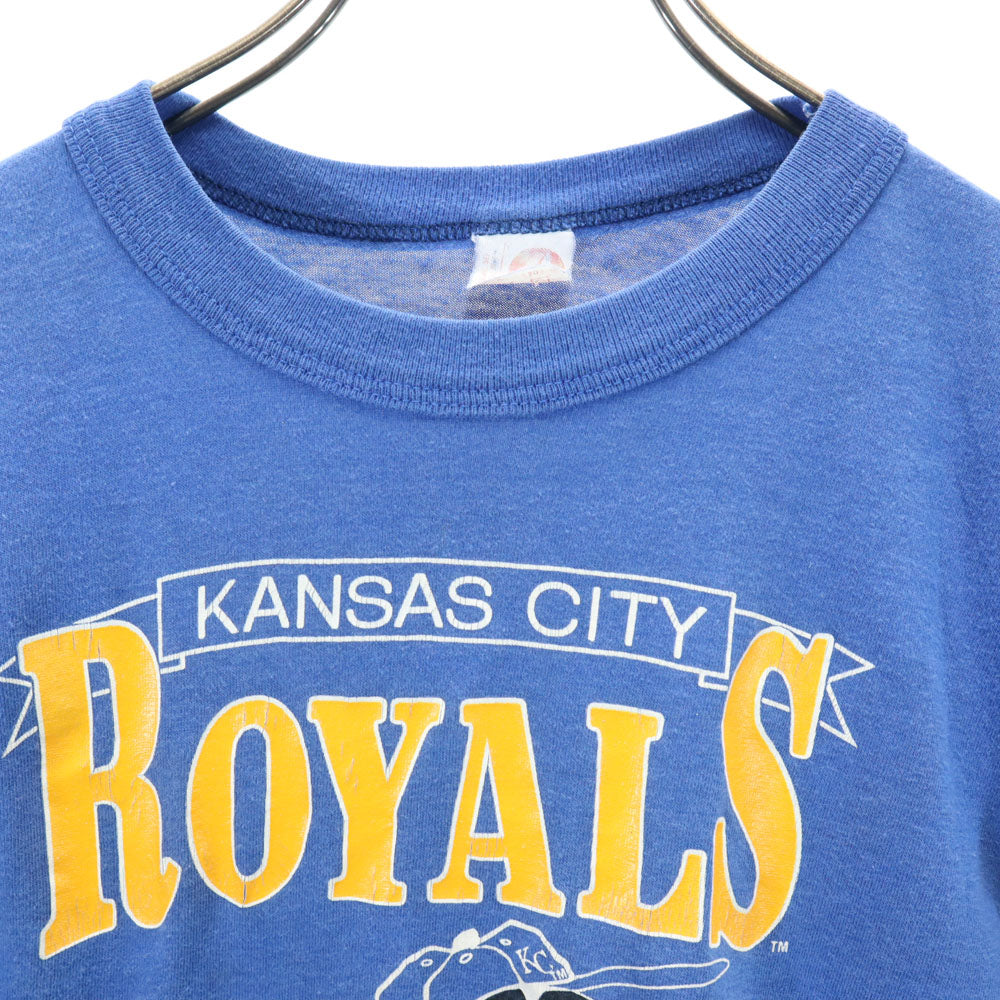 ARTEX アーテックス 80s USA製 ヴィンテージ 半袖 Tシャツ L(14-16) ブルー系 スヌーピー キッズ