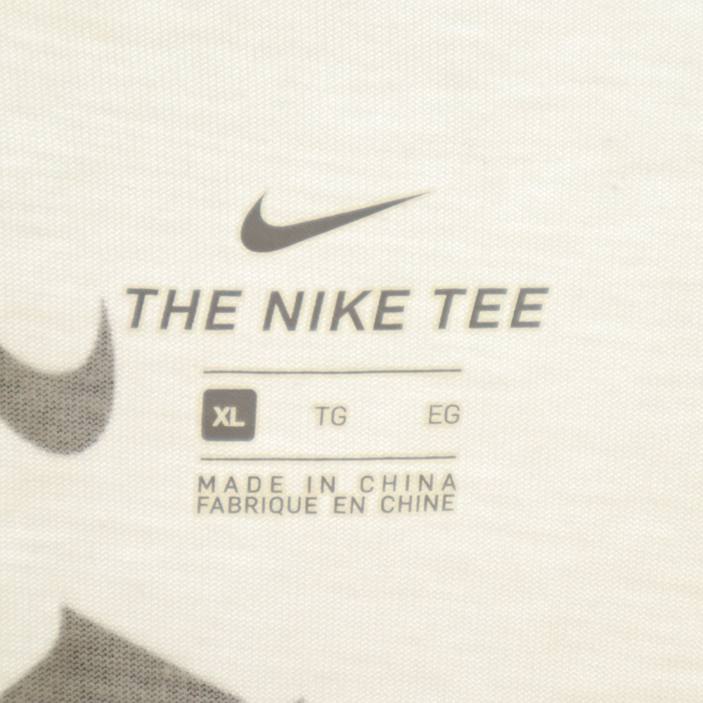 ナイキ プリント 半袖 Tシャツ XL ホワイト系 NIKE レディース