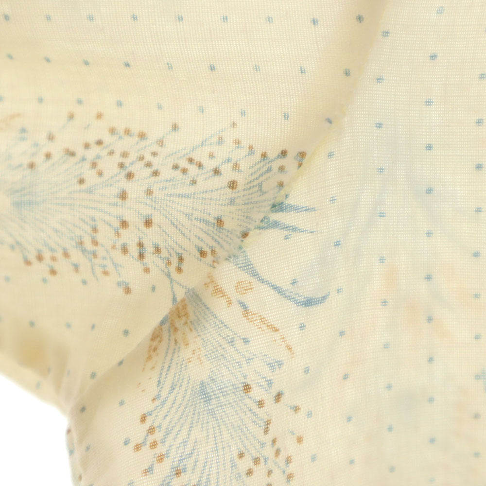 スタジオワン 70s USA製 キャンパス ヴィンテージ 総柄 半袖 シャツ L ベージュ系 studio one メンズ