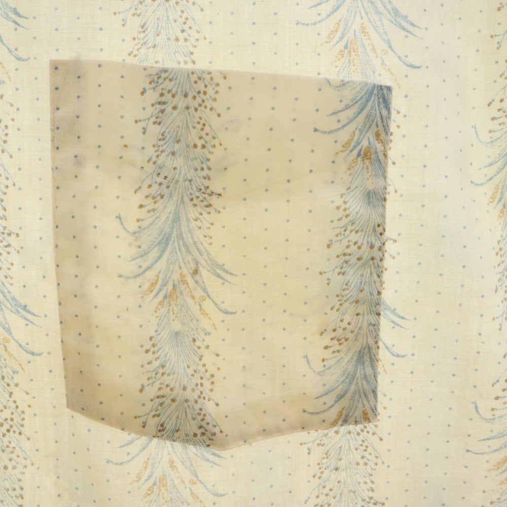 スタジオワン 70s USA製 キャンパス ヴィンテージ 総柄 半袖 シャツ L ベージュ系 studio one メンズ