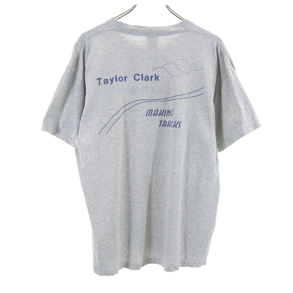 anbil アンビル 90s USA製 オールド 半袖 Tシャツ L グレー系 メンズ