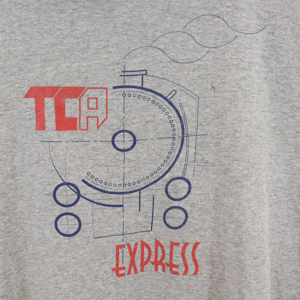 anbil アンビル 90s USA製 オールド 半袖 Tシャツ L グレー系 メンズ