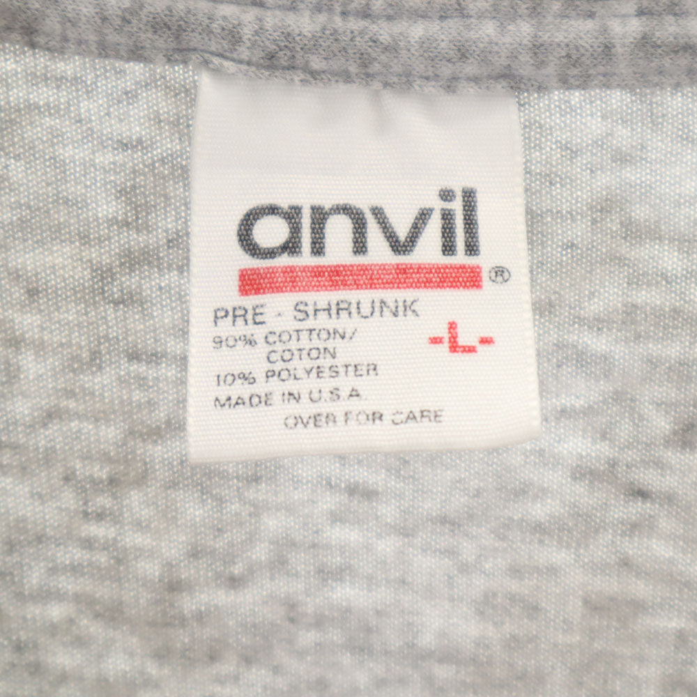 anbil アンビル 90s USA製 オールド 半袖 Tシャツ L グレー系 メンズ