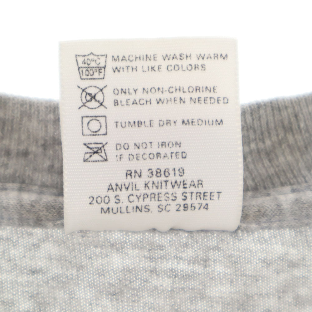 anbil アンビル 90s USA製 オールド 半袖 Tシャツ L グレー系 メンズ