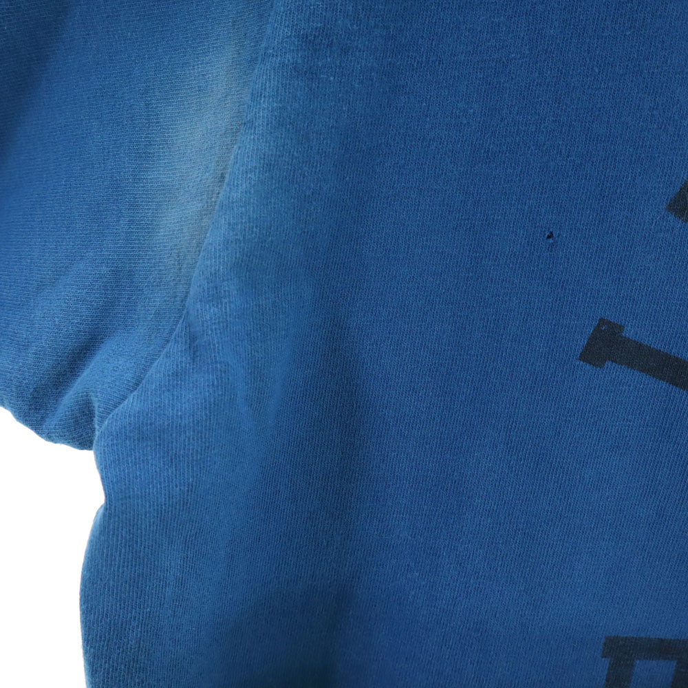 Reebok リーボック 90s USA製 オールド 半袖 Tシャツ XL ブルー系 メンズ