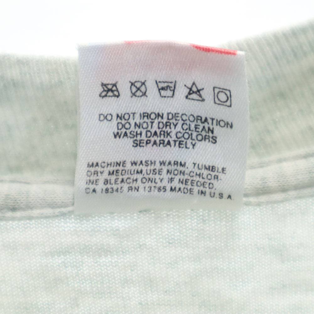 FRUIT OF THE LOOM フルーツオブザルーム 90s USA製 オールド ポケT 半袖 Tシャツ XL グレー系 ポケT メンズ
