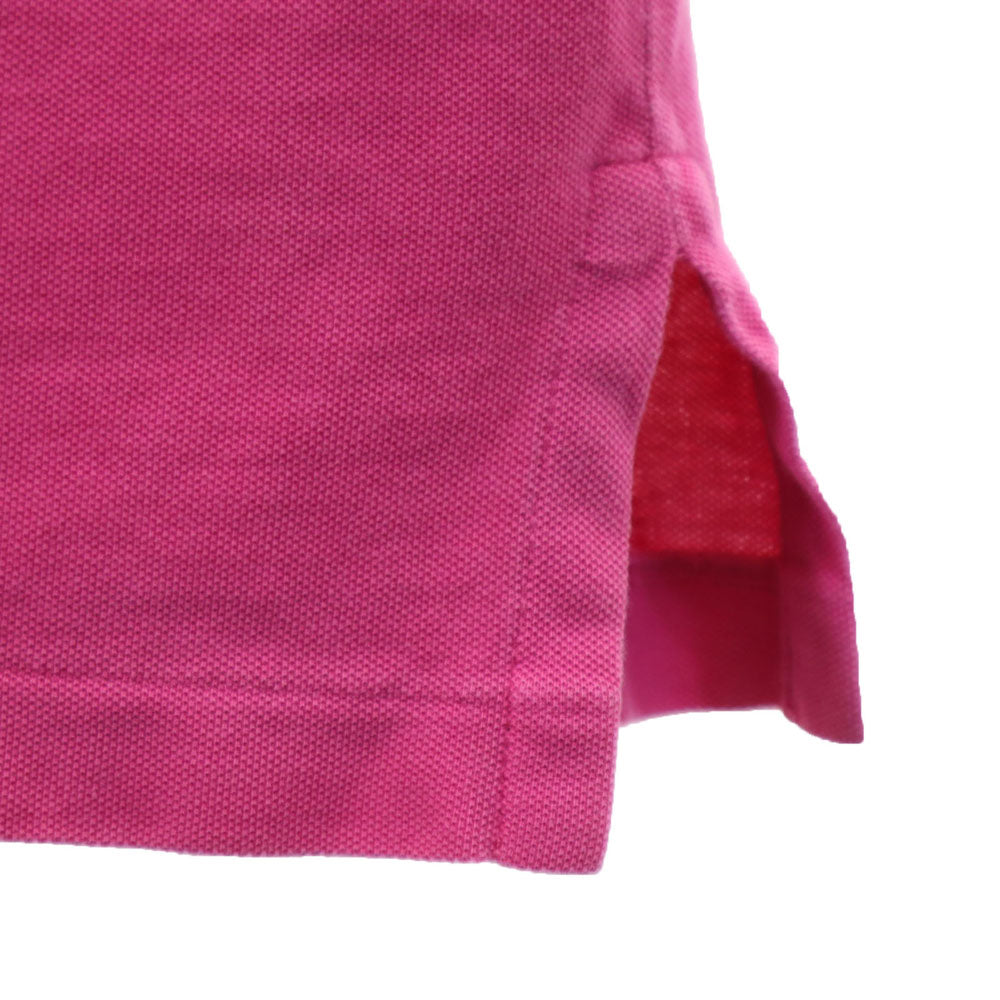 ポロバイラルフローレン 半袖 ポロシャツ M ピンク系 Polo by Ralph Lauren 鹿の子 メンズ