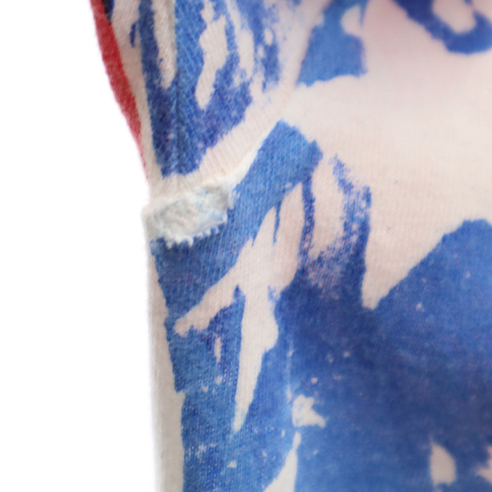 DELTA デルタ 90s USA製 オールド 星条旗 星条旗 半袖 Tシャツ L ホワイト メンズ