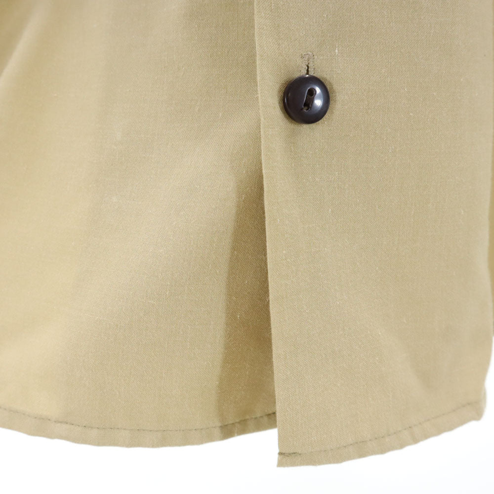 ボーイスカウト 70s 80s ヴィンテージ 半袖 ボーイスカウト シャツ M ベージュ BOY SCOUTS OF AMERICA メンズ