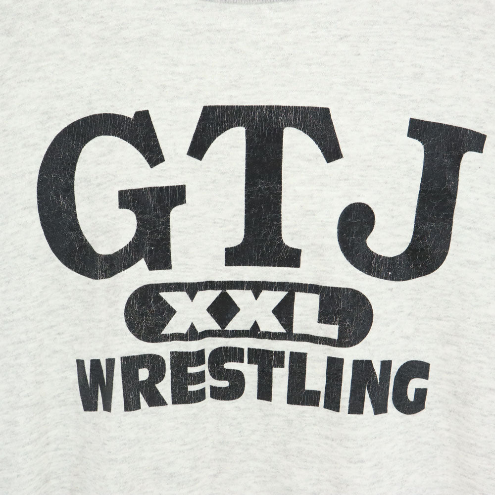 RUSSELL ATHLETIC ラッセルアスレチック 90s オールド プリント 半袖 Tシャツ XXL グレー系 ビッグサイズ メンズ