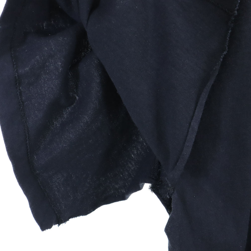 アディダス 80s 90s USA製 オールド トレフォイルロゴ 半袖 Tシャツ XL ブラック系 adidas メンズ