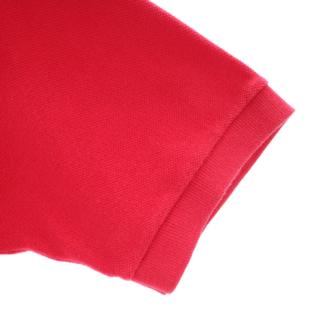 フレッドペリー 英国 イングランド製 半袖 ポロシャツ 40 レッド系 FRED PERRY 鹿の子 メンズ