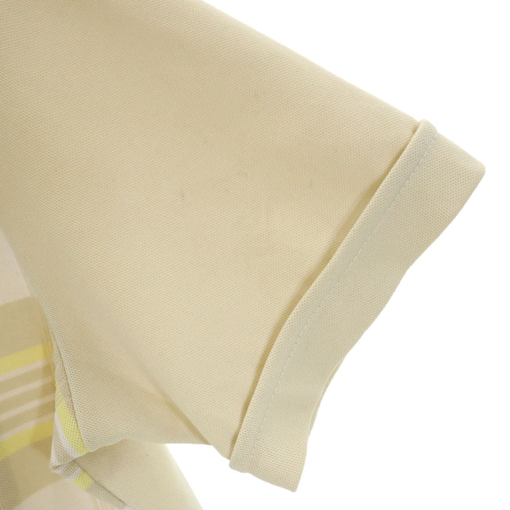 シアーズ 70s ヴィンテージ チェック柄 半袖 ポロシャツ XL ベージュ系 Sears メンズ