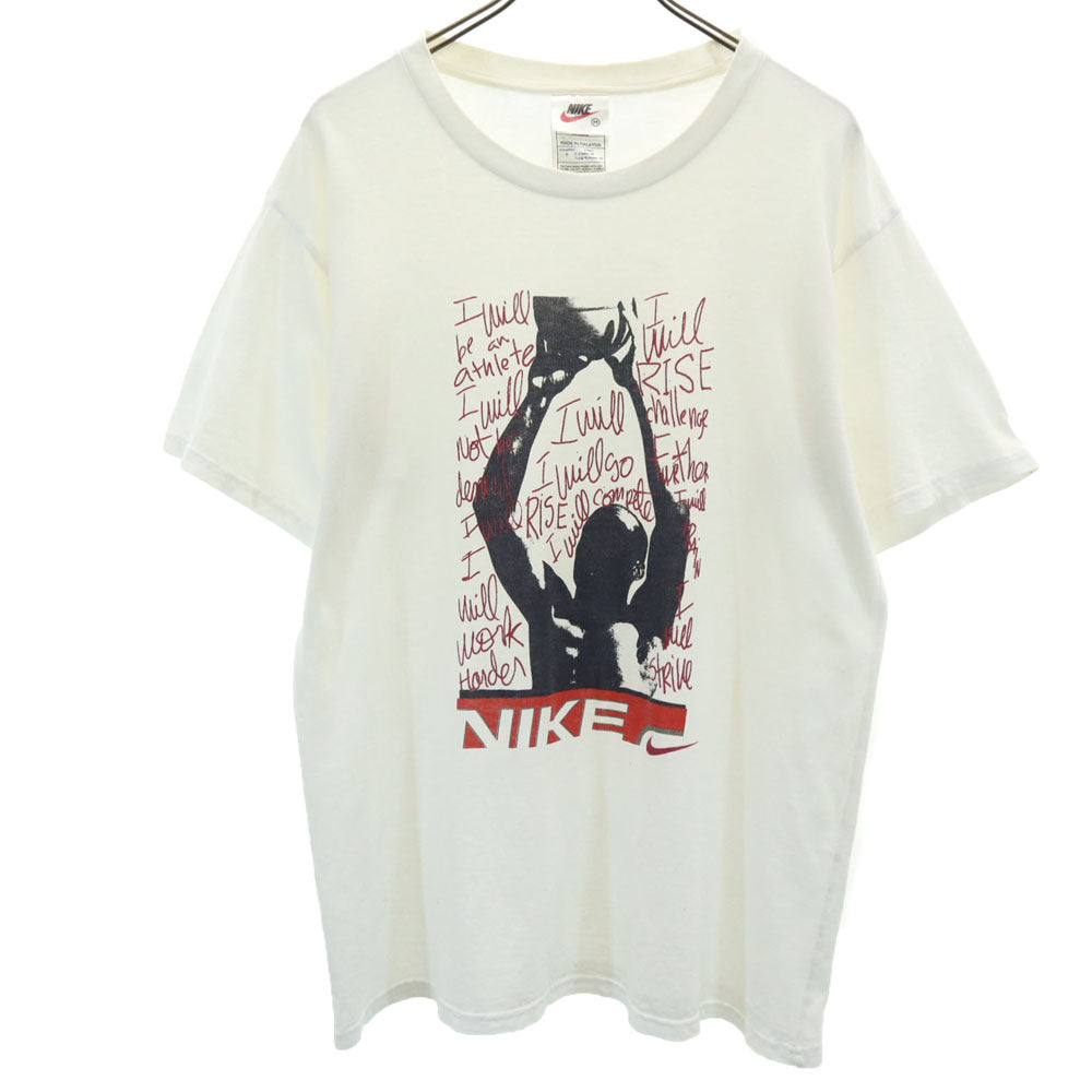 ナイキ 90s 00s 白タグ オールド 半袖 Tシャツ M ホワイト NIKE メンズ