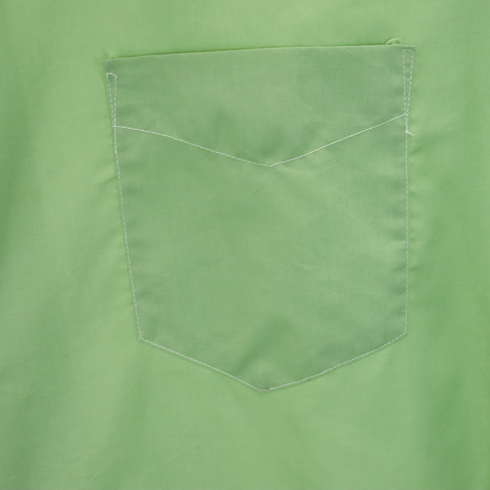 DOPIERY 70s ヴィンテージ カナダ製 長袖 シャツ グリーン系 メンズ