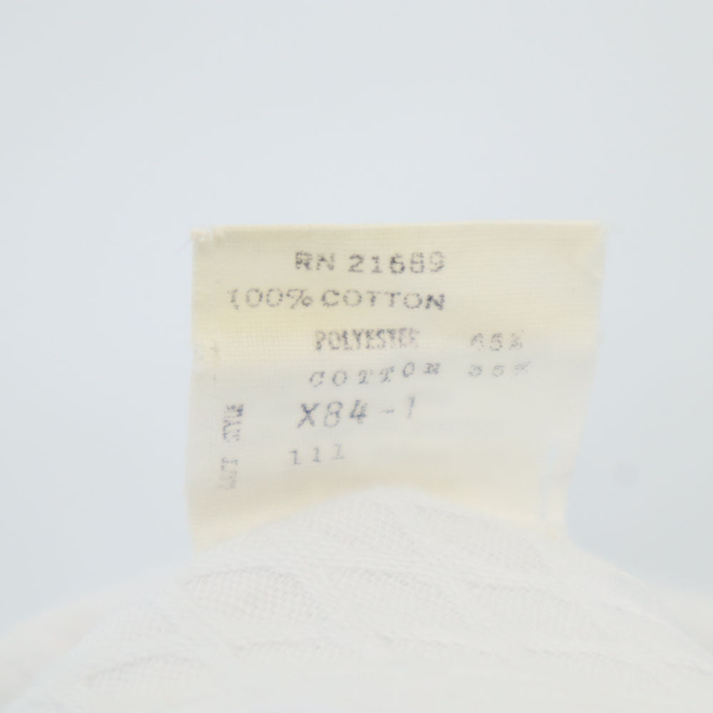 イオラニ 70s 80s ヴィンテージ 半袖 オープンカラーシャツ M ホワイト IOLANI メンズ