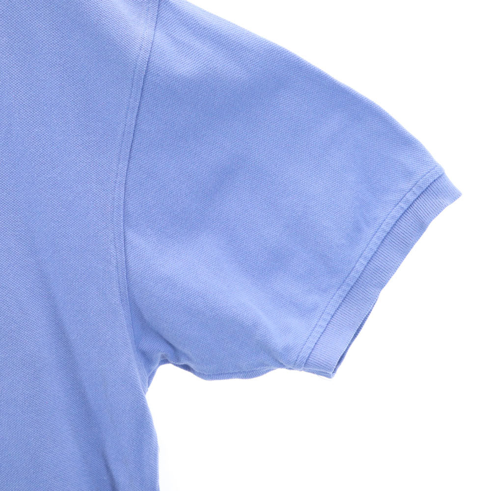 TOMMY HILFIGER トミーヒルフィガー 90s オールド フラッグタグ 半袖 ポロシャツ XL パープル系 鹿の子 メンズ