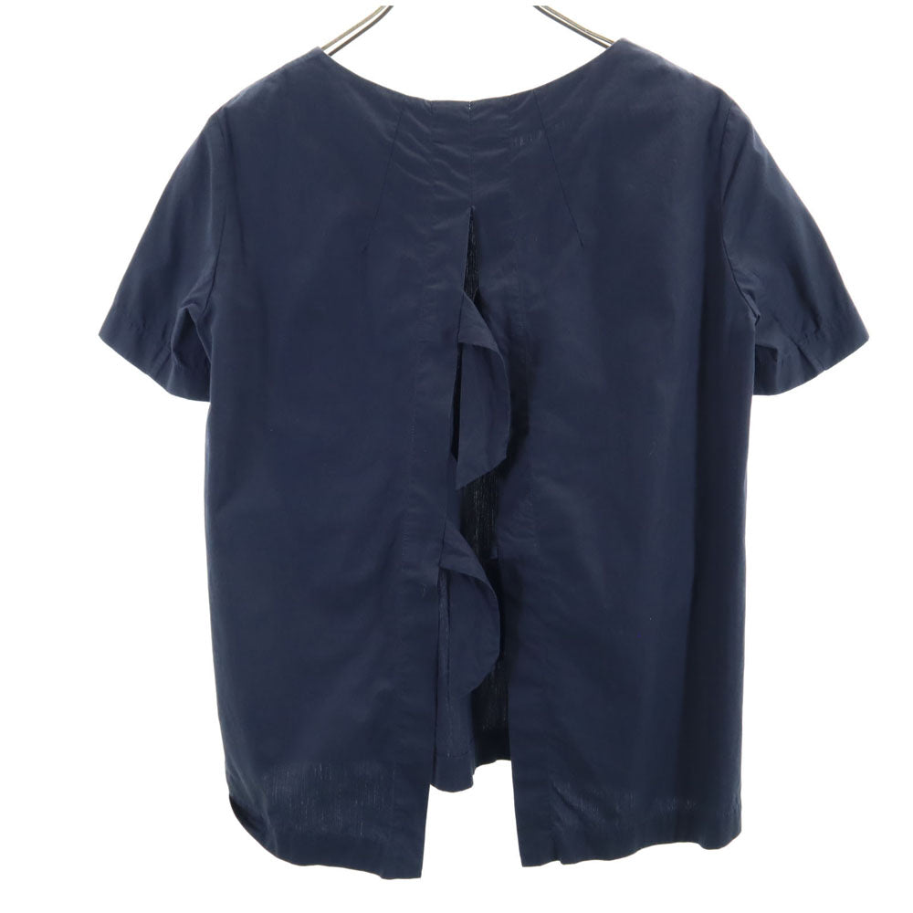 STELLA McCARTNEY ステラマッカトニー 半袖 ブラウス 36 ネイビー レディース