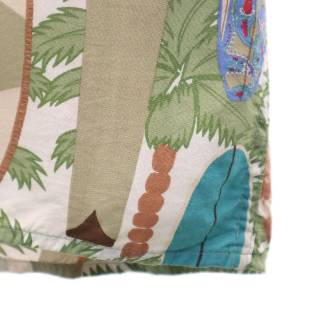 reyn spooner レインスプーナー 90s オールド ダイヤモンドヘッドタグ 総柄 半袖 アロハシャツ XXL グリーン系 ビックサイズ メンズ