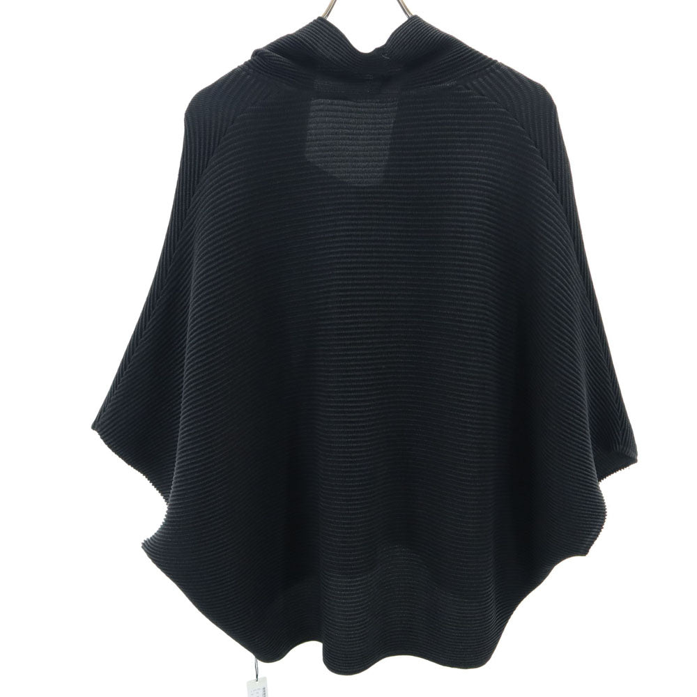 未使用 スペッチオ 半袖 シャトルプリーツ プルオーバー カットソー 40 ブラック SPECCHIO タグ付き レディース