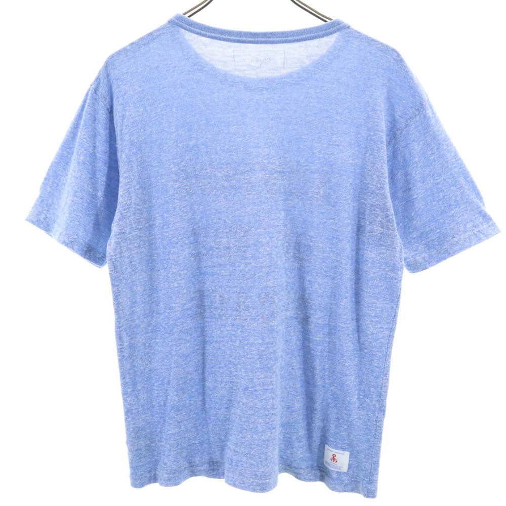 SOPHNET. ソフネット 日本製 半袖 Tシャツ L ブルー系 メンズ
