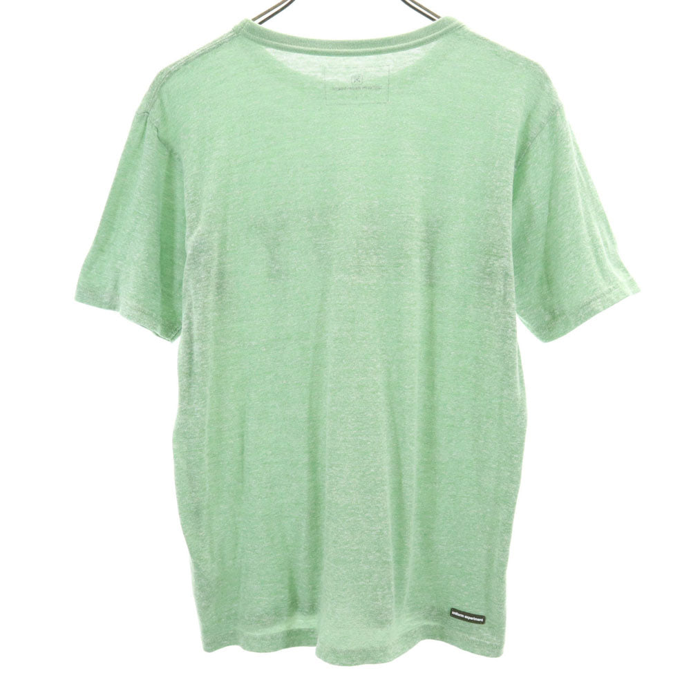 uniform experiment ユニファームエクスペリメント 日本製 半袖 Tシャツ 3 グリーン系 NAVY メンズ