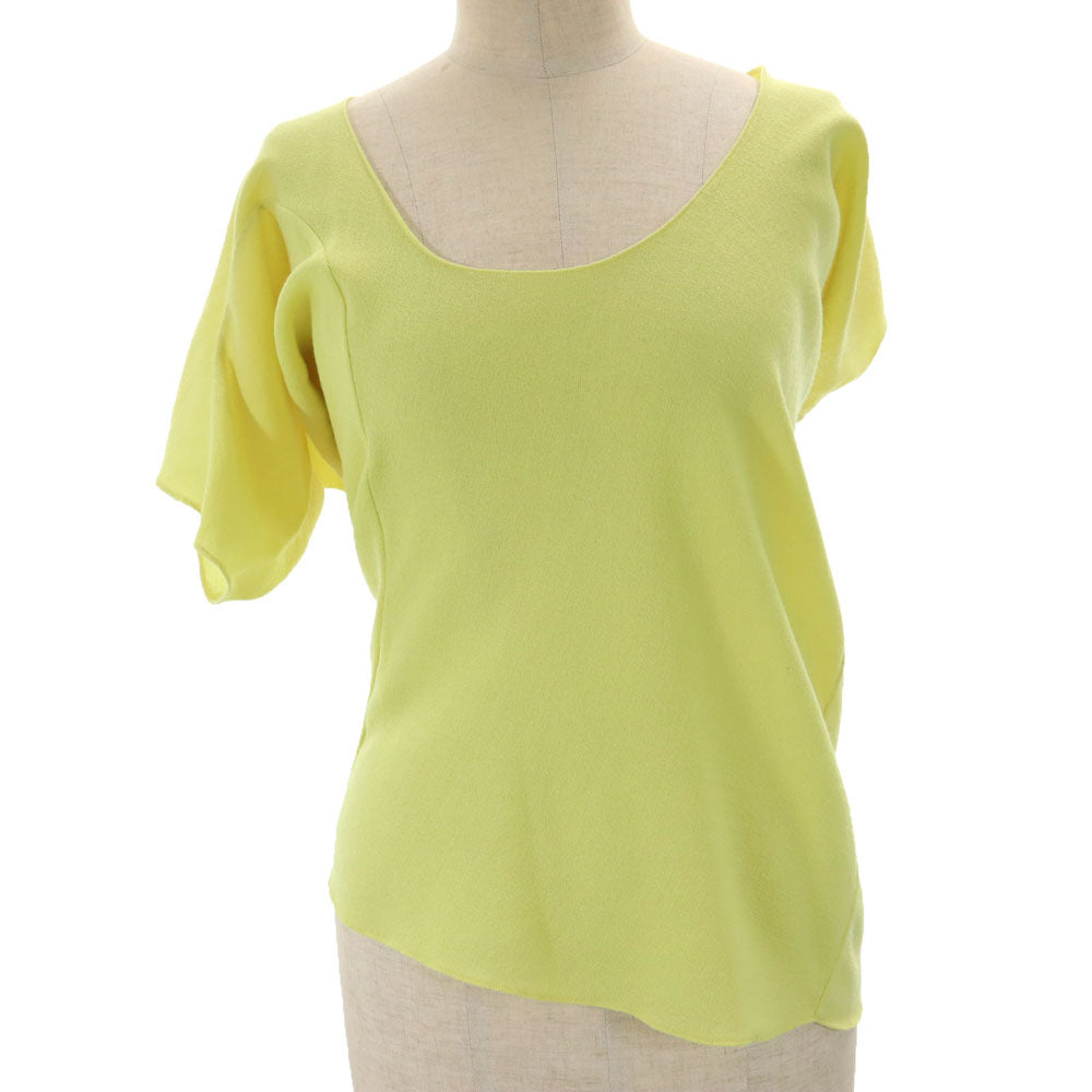 MARNI マルニ イタリア製 半袖 変形 カットソー 38 イエロー レディース