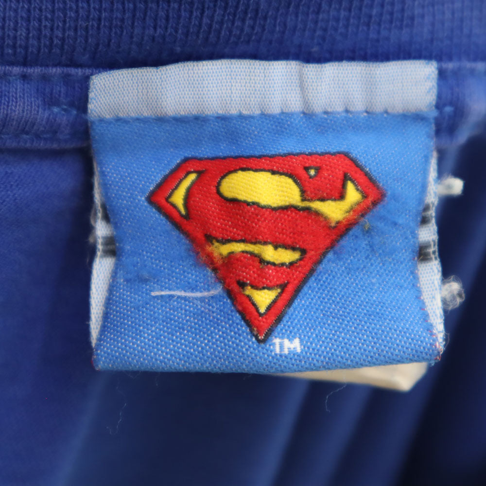 スーパーマン 半袖 Tシャツ ブルー SUPERMAN メンズ