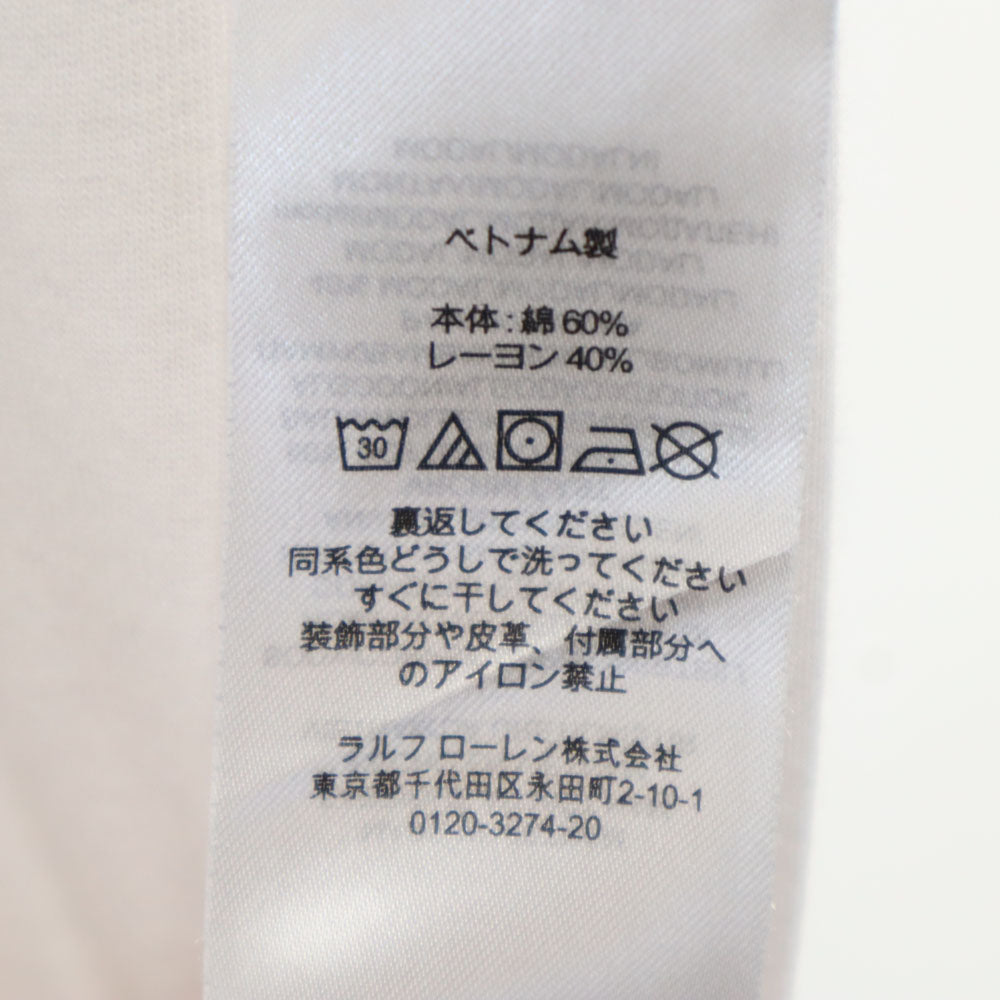 ローレンラルフローレン プリント 半袖 Tシャツ S ホワイト系 LAUREN RALPH LAUREN メンズ