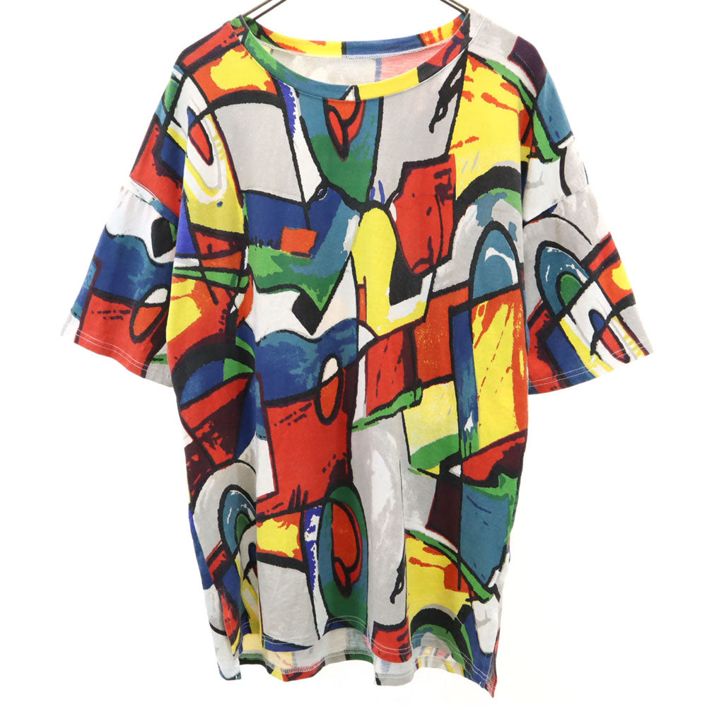 チャウアー 総柄 半袖 Tシャツ choua メンズ