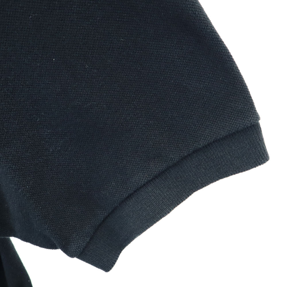 IZOD LACOSTE アイゾッドラコステ 90s オールド 半袖 ポロシャツ M ブラック 鹿の子 メンズ