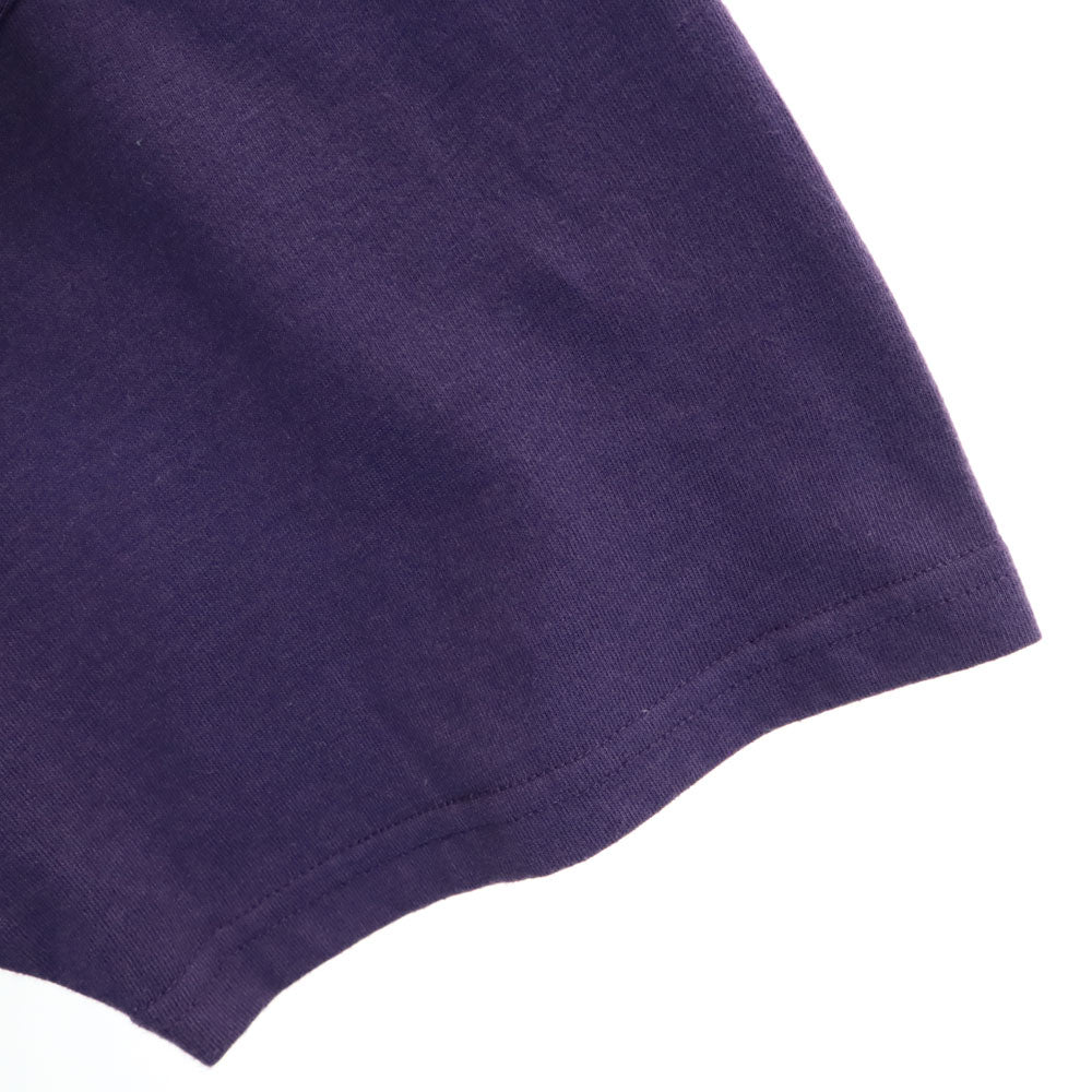 ディーシーシュー バックプリント 半袖 Tシャツ L パープル DC SHOE メンズ