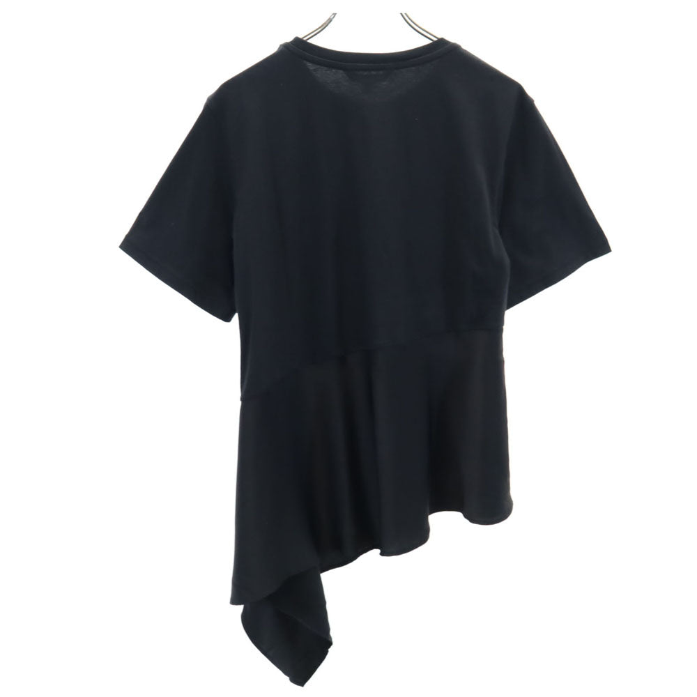 ユニクロ × ジェイダブリューアンダーソン コラボ 未使用 半袖 フレア ヘム Tシャツ M 黒 UNIQLO × JW ANDERSON タグ付き レディース