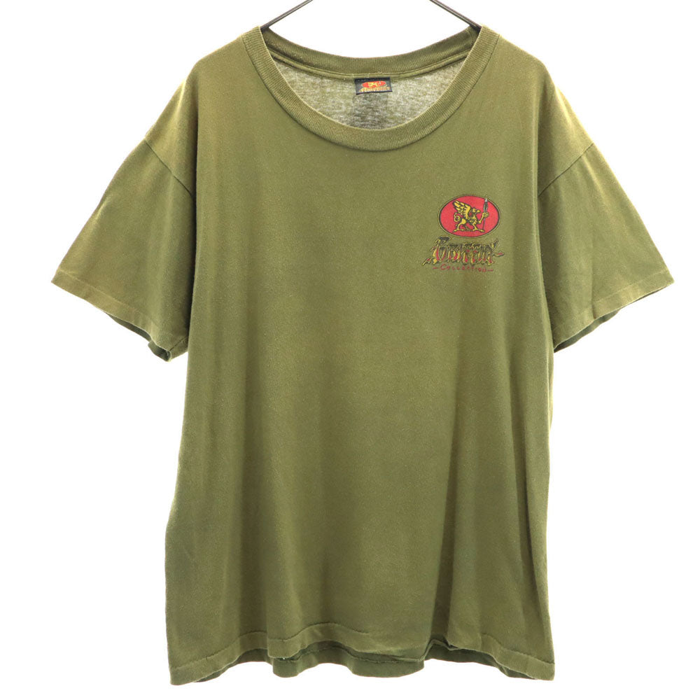 グリフィン 90s オールド 半袖 Tシャツ カーキ系 GRIFFIN メンズ
