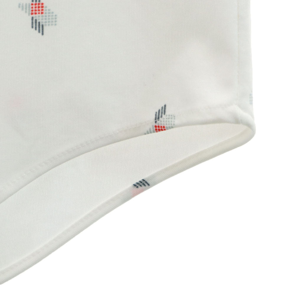 JCPenney ジェイシーペニー 70s ヴィンテージ 総柄 長袖 シャツ ホワイト メンズ