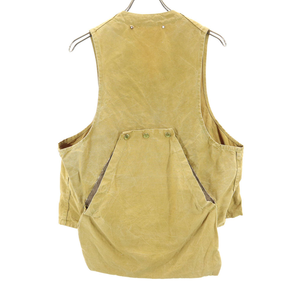 VINTAGE ヴィンテージ 40s 50s ハンティング ベスト イエロー系 メンズ