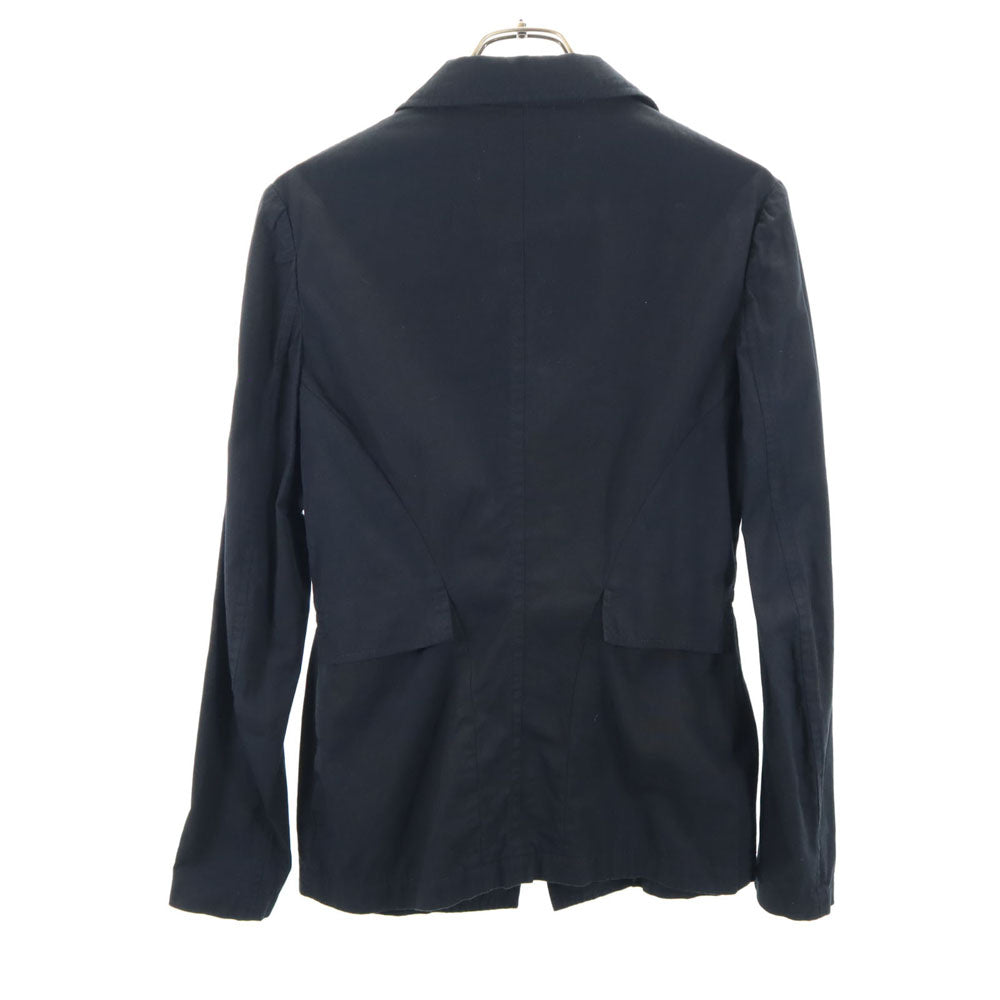 ワイズ 日本製 リネンブレンド テーラードジャケット 2 ブラック Y's レディース