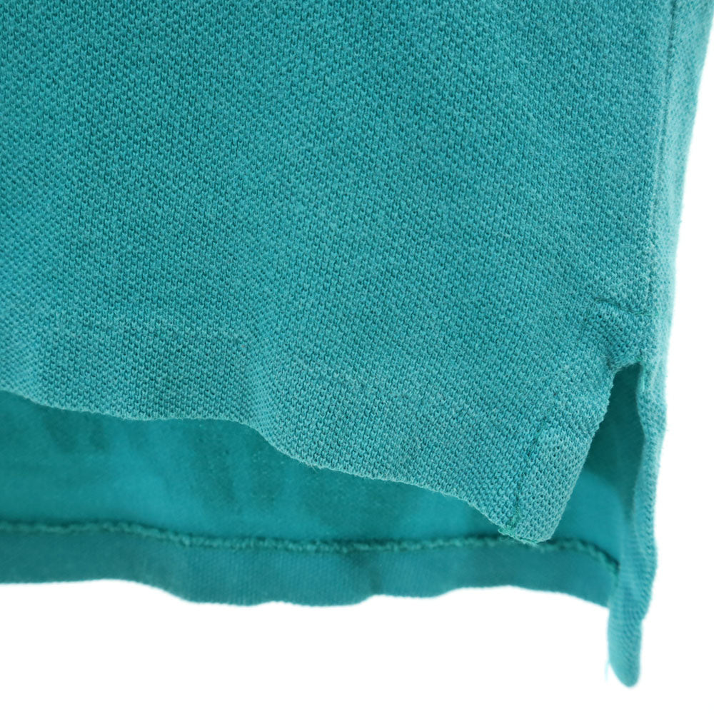 ポロバイラルフローレン ビッグポニー刺繍 半袖 ポロシャツ XL 18-20 ターコイズ系 Polo by Ralph Lauren 鹿の子 キッズ