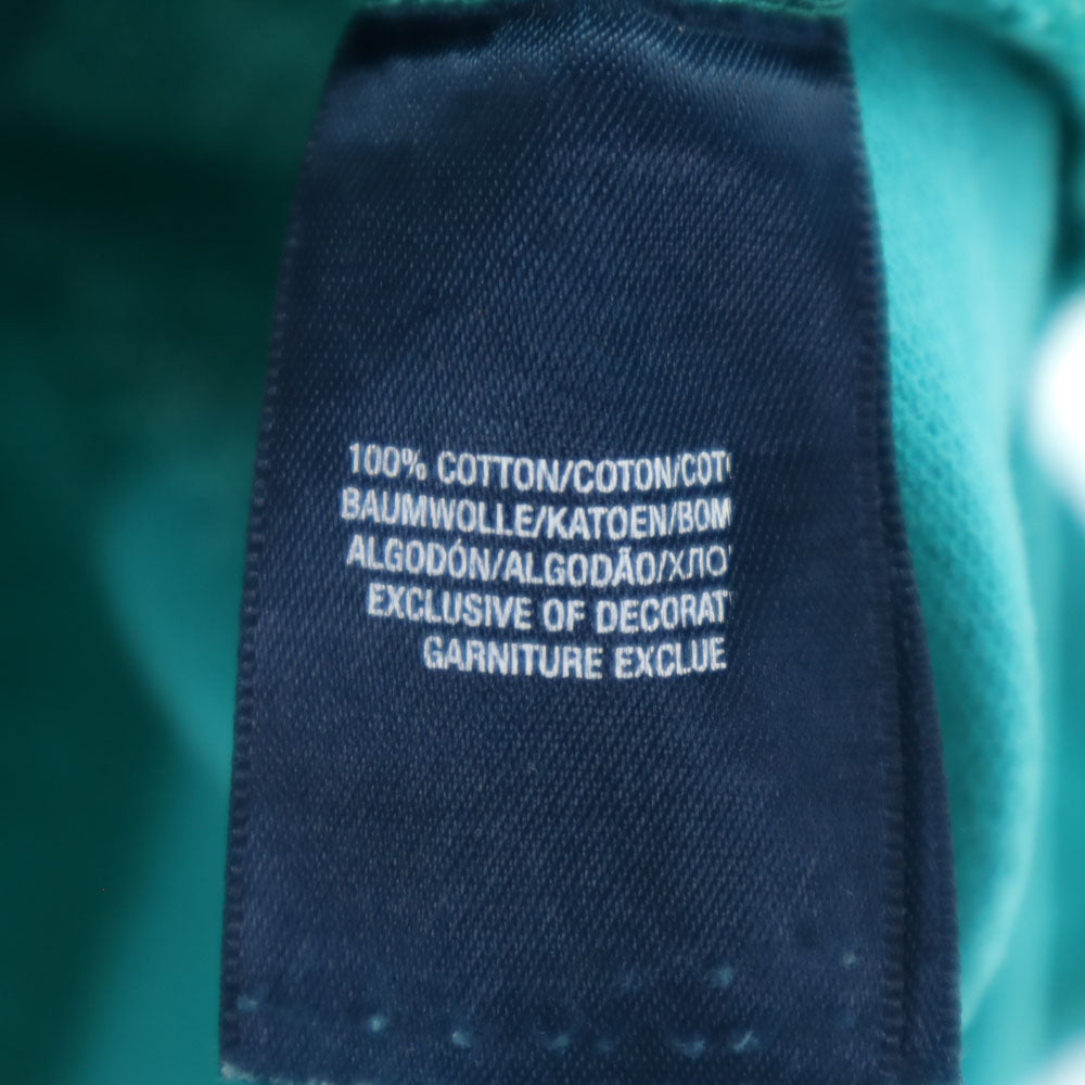 ポロバイラルフローレン ビッグポニー刺繍 半袖 ポロシャツ XL 18-20 ターコイズ系 Polo by Ralph Lauren 鹿の子 キッズ