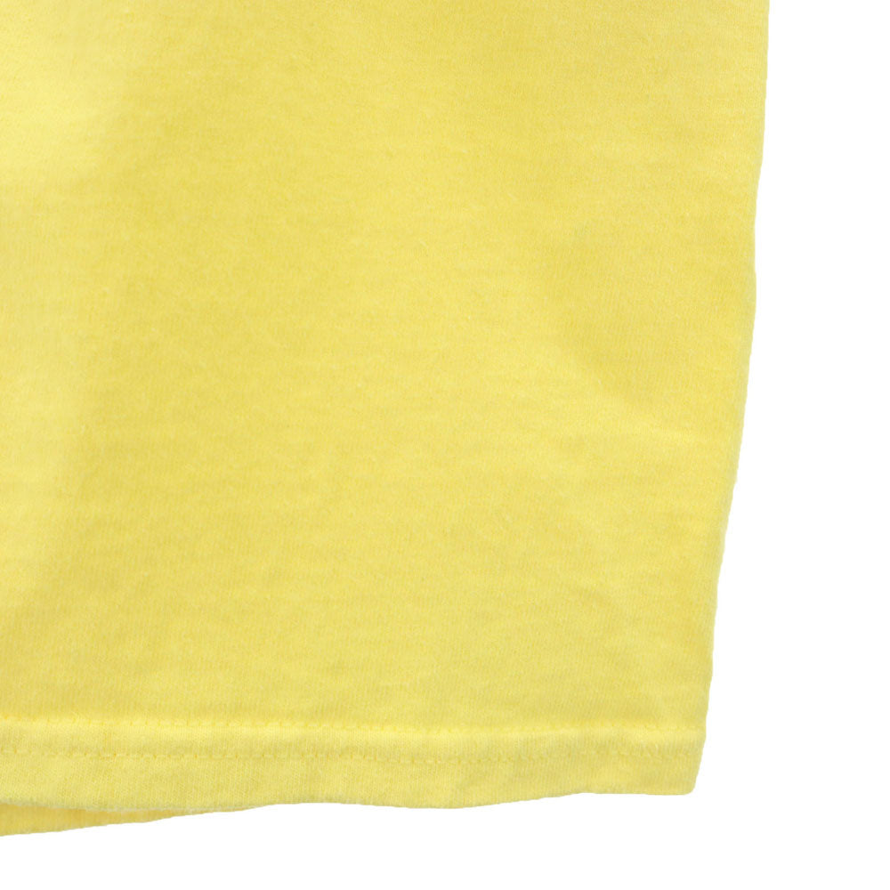 ファッキングオーサム × スラッシャー コラボ バックプリント 長袖 Tシャツ M イエロー THRASHER TRASH ロンT メンズ