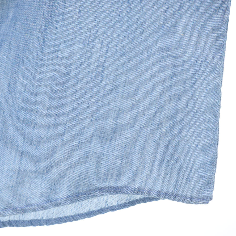 Sears シアーズ 70s ヴィンテージ チェック柄 切替 長袖 ウエスタンシャツ M ブルー系 メンズ