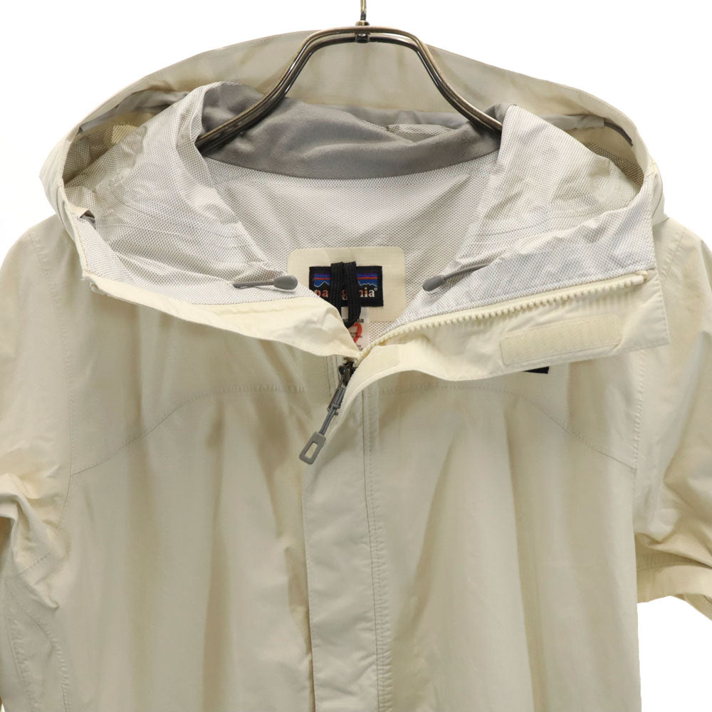 パタゴニア STY83805F0 アウトドアジャケット XS アイボリー系 patagonia フード レディース