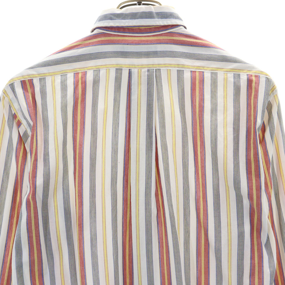 ポロバイラルフローレン 80s USA製 緑タグ ボーイズ ヴィンテージ ストライプ柄 長袖 ボタンダウンシャツ 20 Polo by Ralph Lauren キッズ