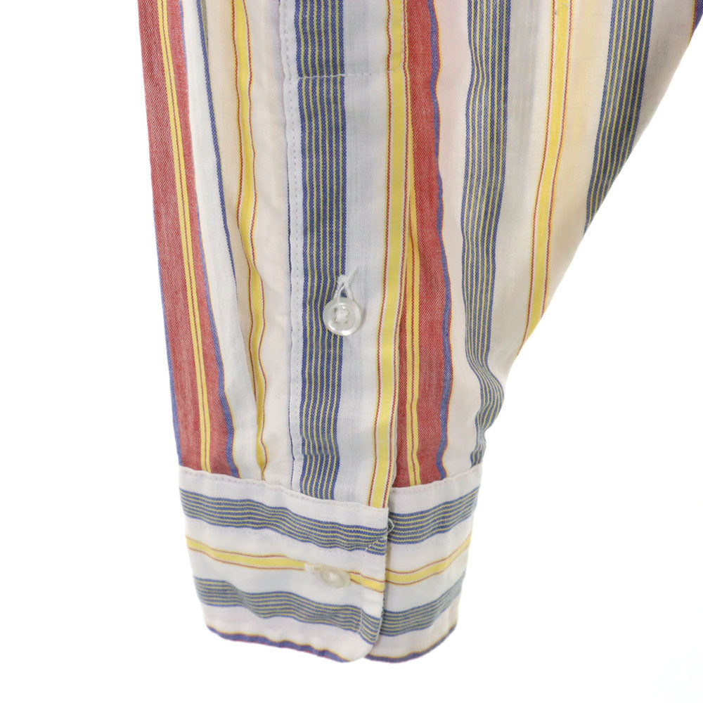 ポロバイラルフローレン 80s USA製 緑タグ ボーイズ ヴィンテージ ストライプ柄 長袖 ボタンダウンシャツ 20 Polo by Ralph Lauren キッズ