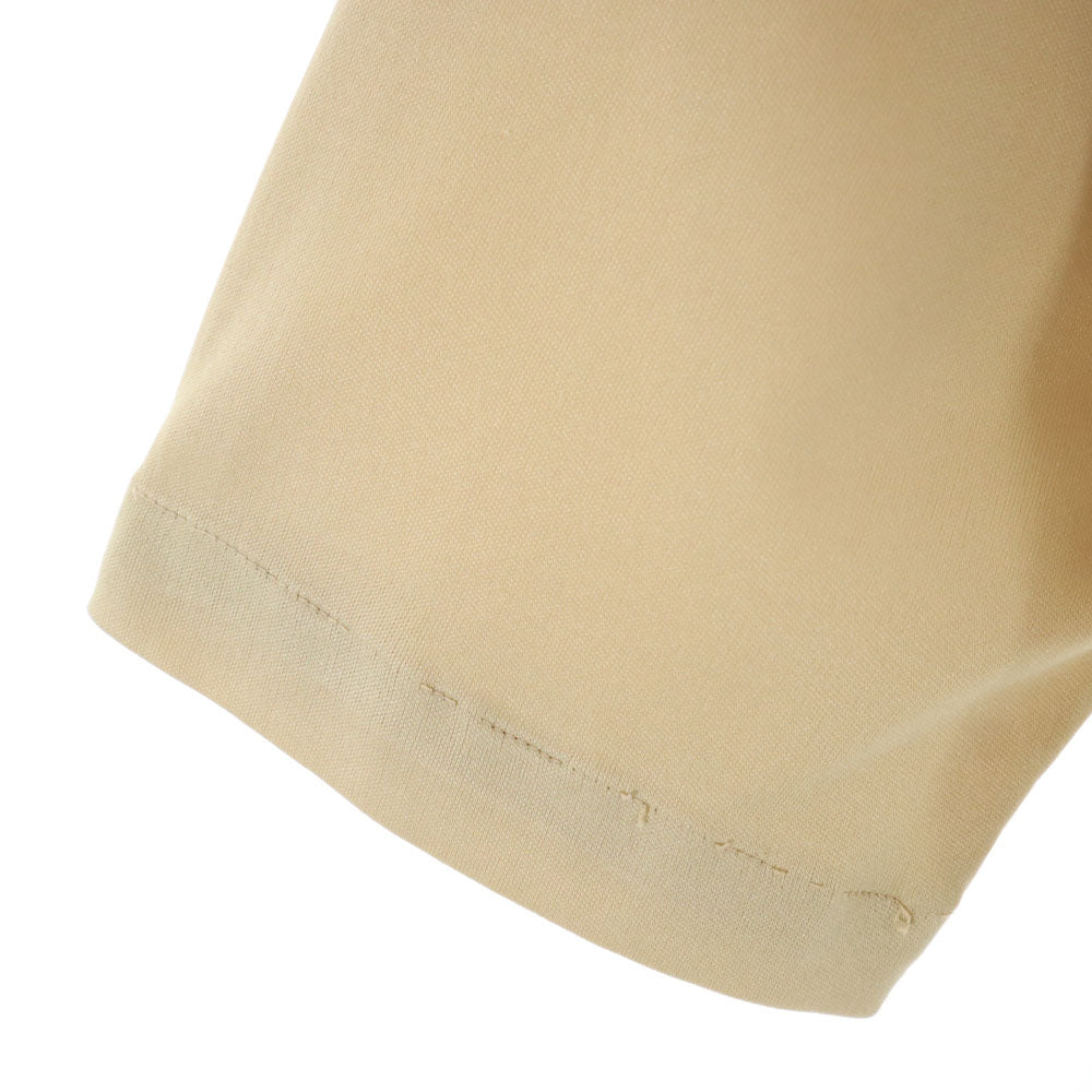 D'Oro 70s ヴィンテージ 半袖 ポロシャツ M ベージュ D'Oro メンズ