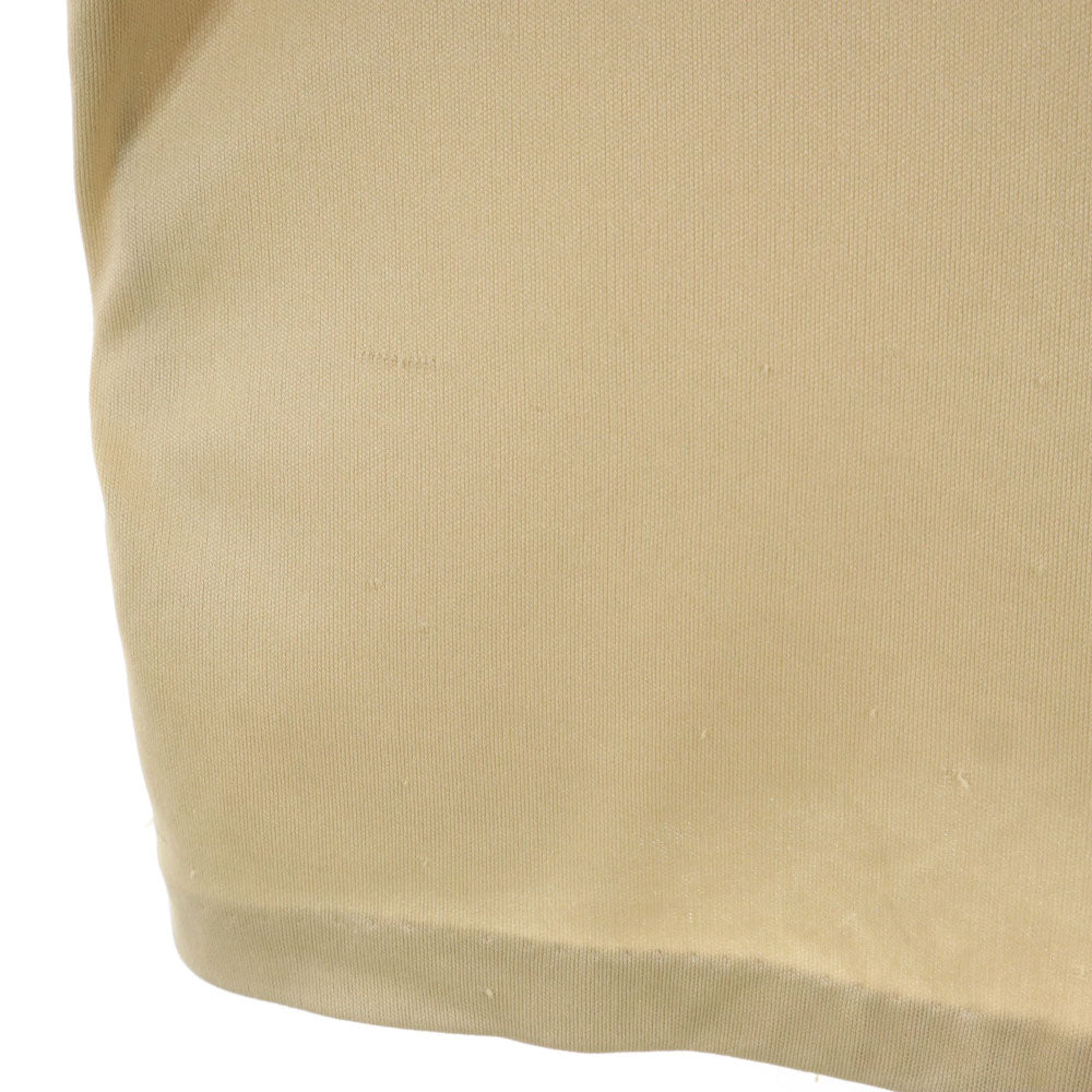 D'Oro 70s ヴィンテージ 半袖 ポロシャツ M ベージュ D'Oro メンズ